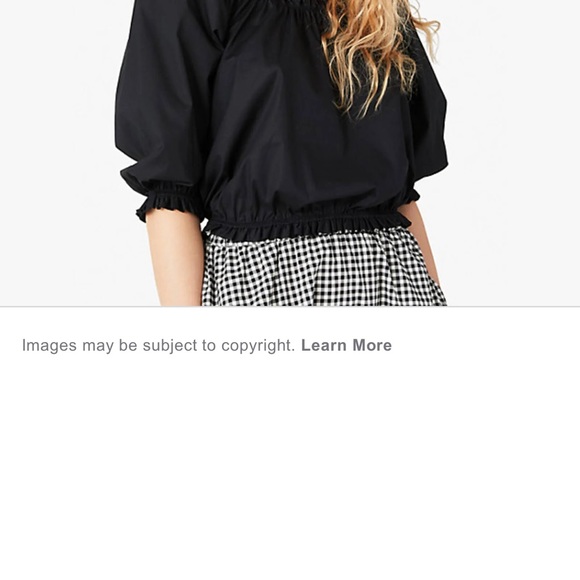 NWT Kate Spade white aperitif top L - Picture 13 of 13